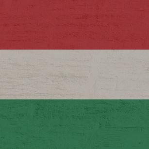 ungarn, fahne, flagge